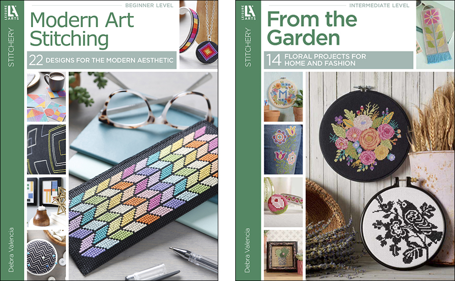 Designer Debra Valencia Releases  Two New Craft Books