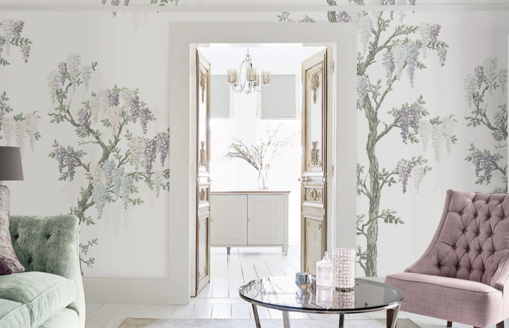 Laura Ashley Partners with Graham & Brown to Launch Wallpaper Collection