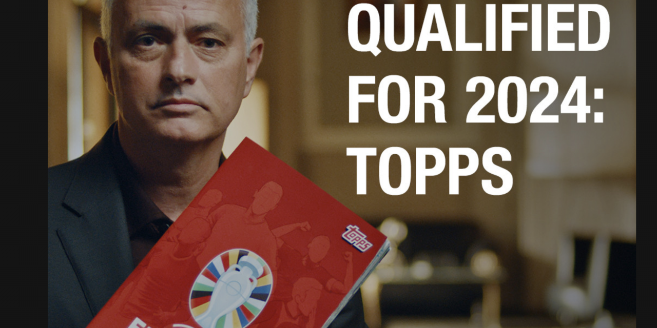 Topps becomes an official licensing partner of UEFA EURO 2024TM, signing José Mourinho