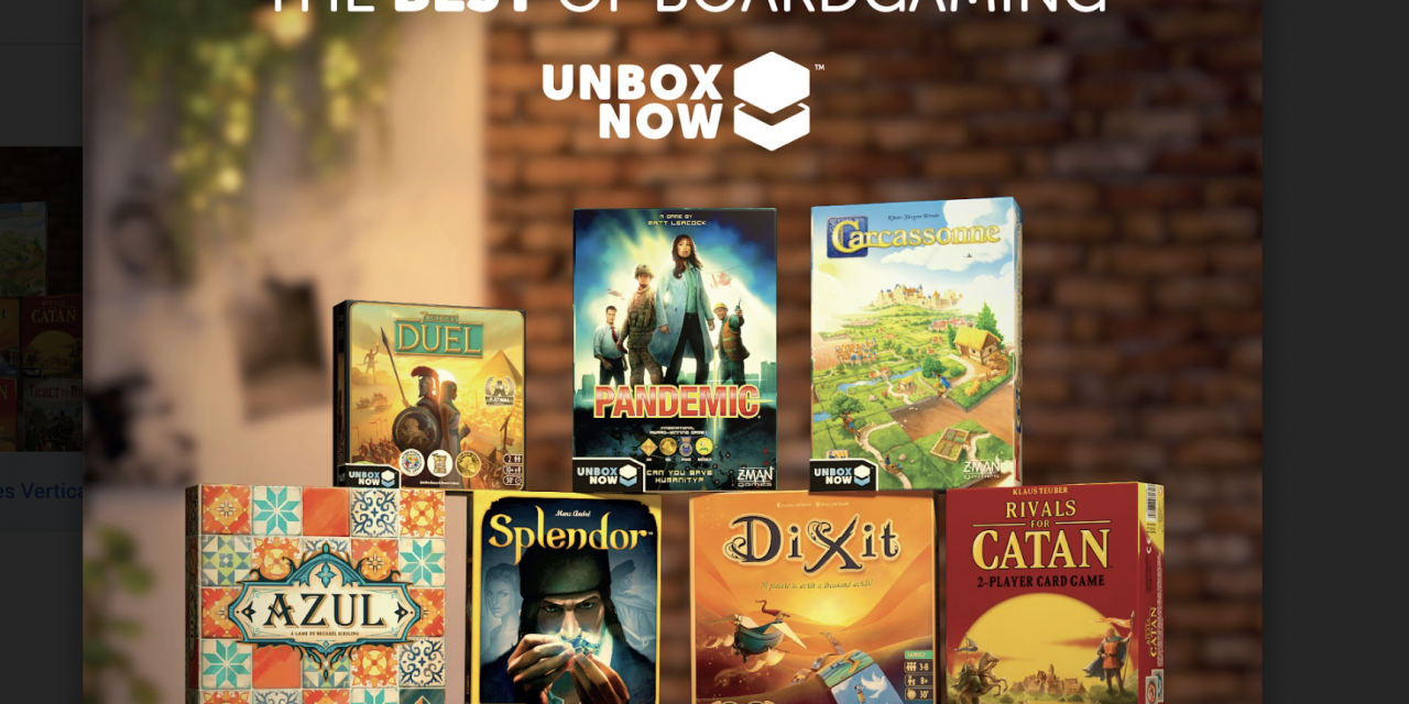 Asmodee Launches Unbox Now