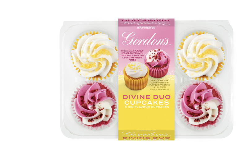 Bottoms Up! Finsbury grows Gordon’s portfolio with launch of new gin flavour cupcakes