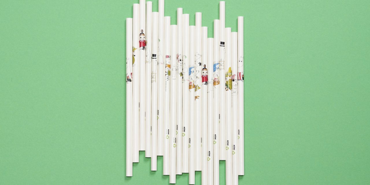 Moomin-Themed Safe Drinking Straws