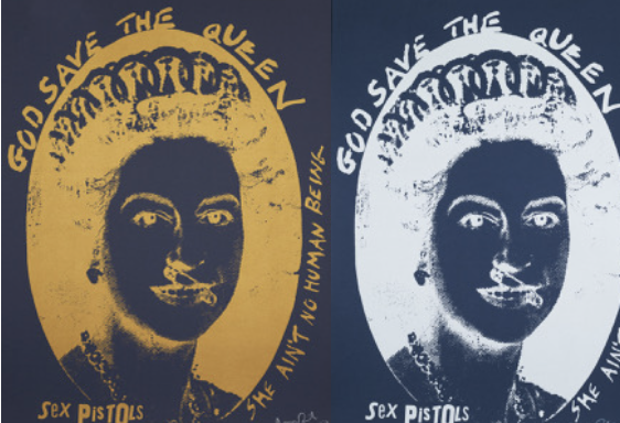 Rare Vintage James Reid Sex Pistols Prints Launch