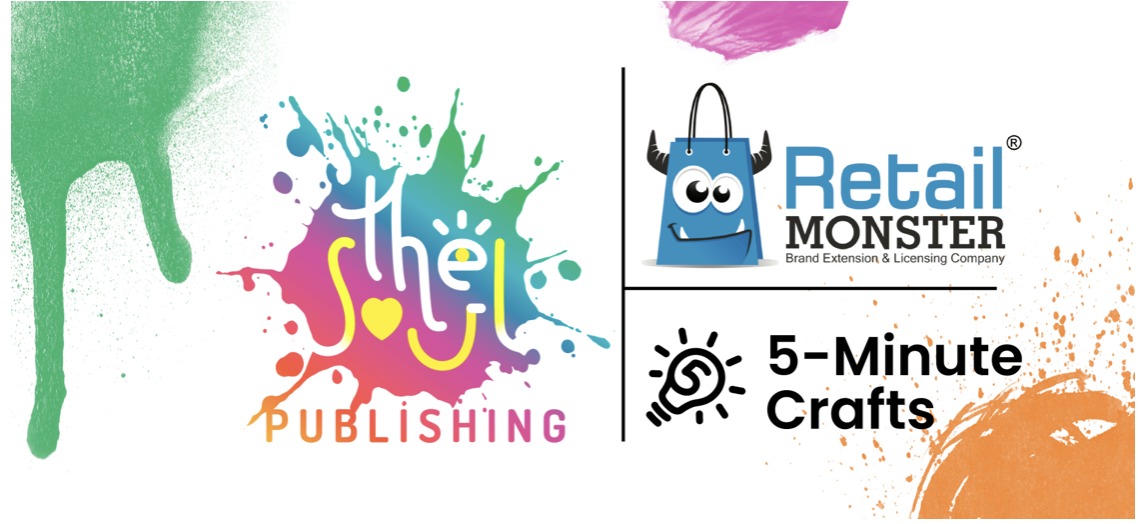 TheSoul Publishing Announces Retail Monster as U.S. Licensing Agent for Global Phenomenon 5-Minute Crafts