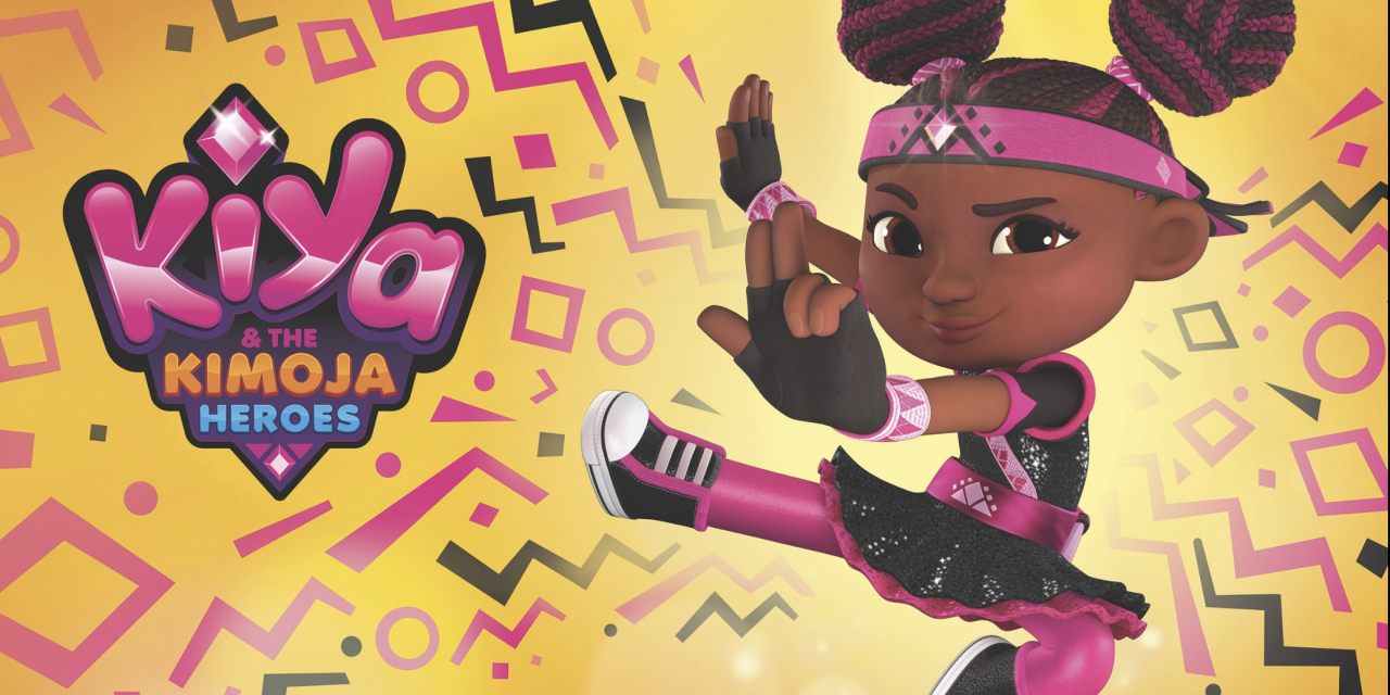 Hasbro Unveils the Logo & Character Image of “Kiya & the Kimoja Heroes” at Licensing Expo