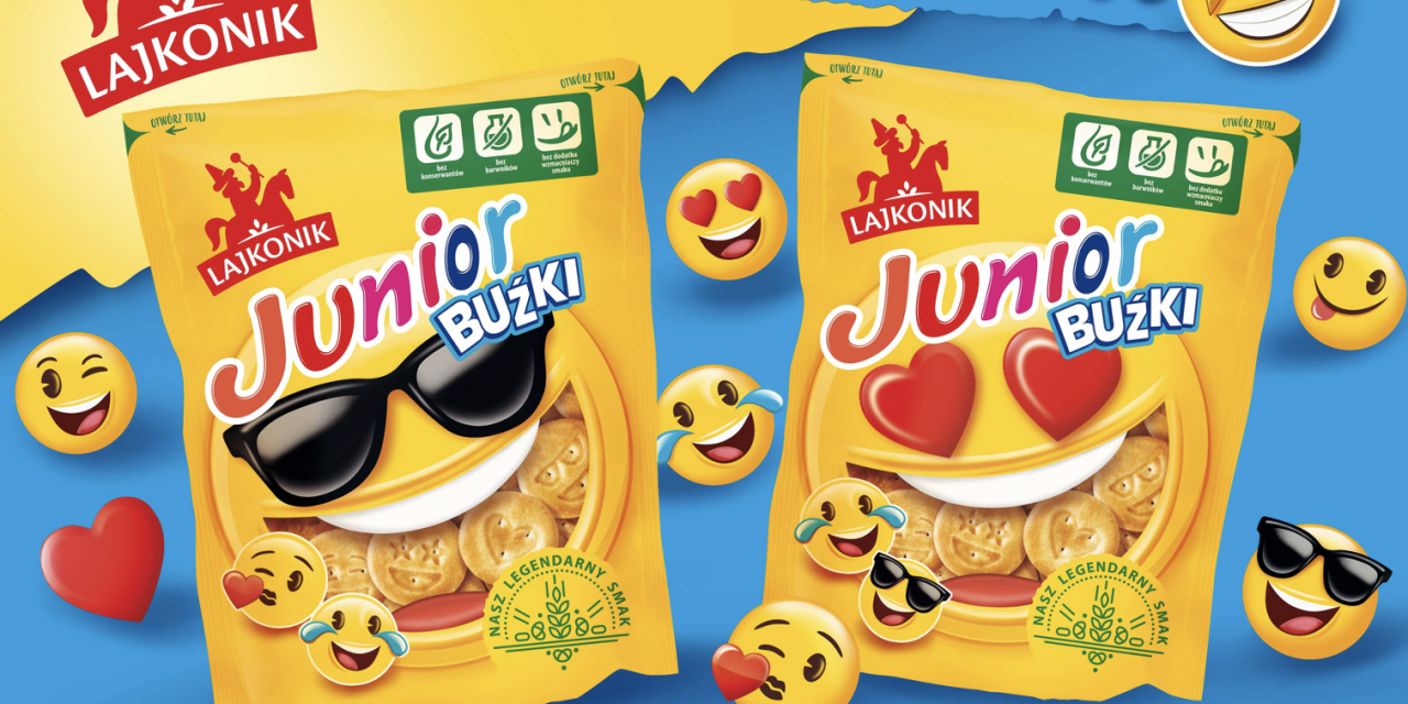 Lajkonik teams with emoji for tasty reveal