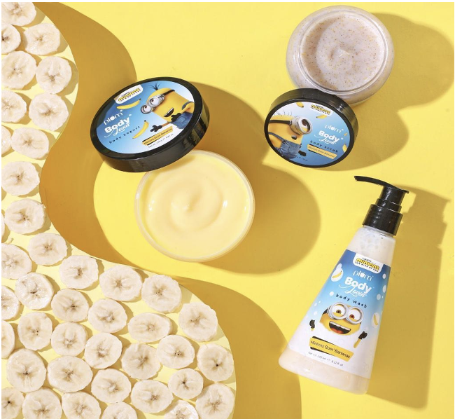 Plum BodyLovin’ Launches Minions Goin’ Bananas Bodycare Collection
