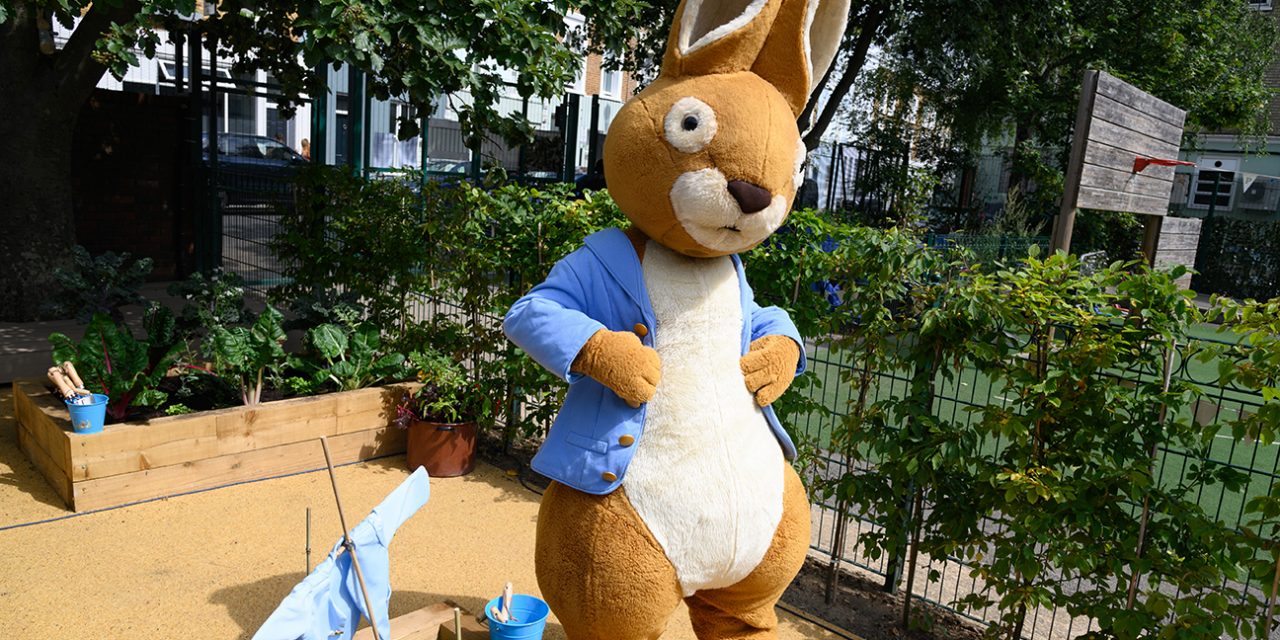 PETER RABBIT COMMUNITY GARDEN OPENED