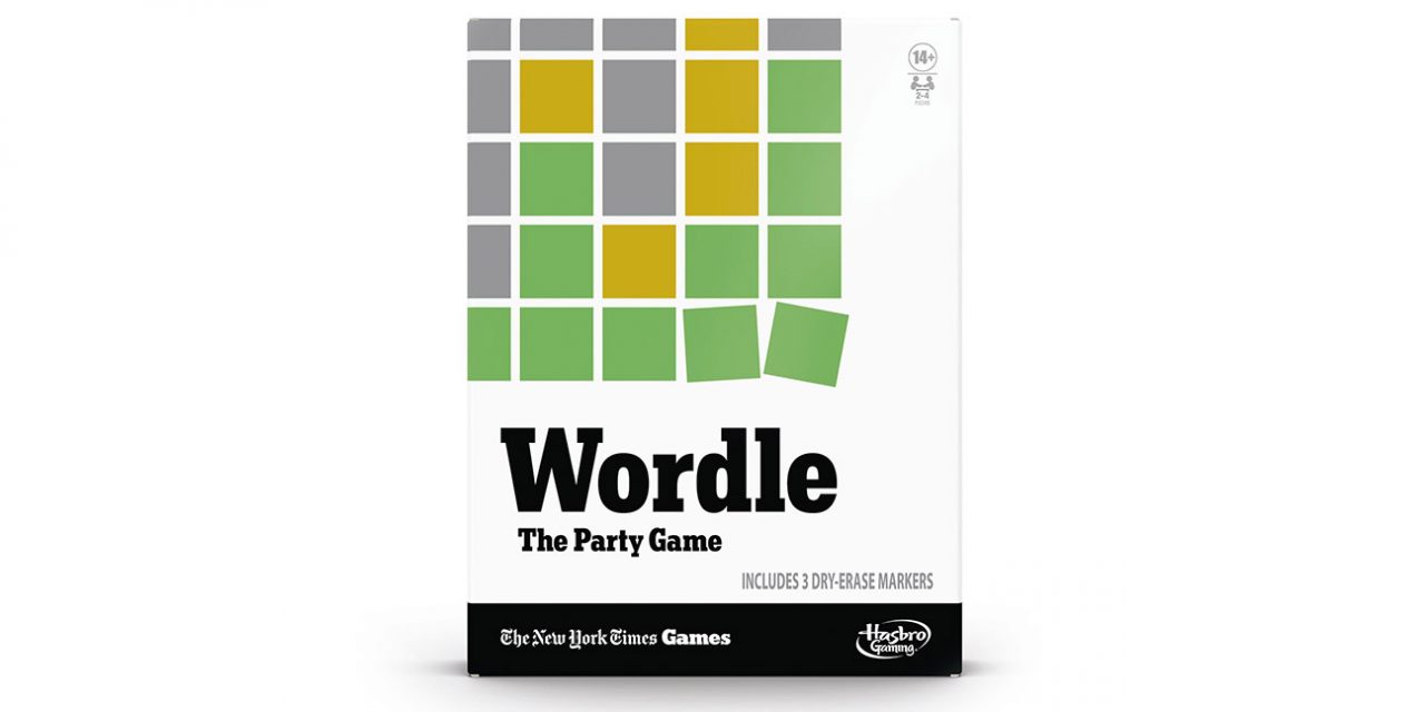 HASBRO BRING WORDLE TO LIFE WITH BOARD GAME