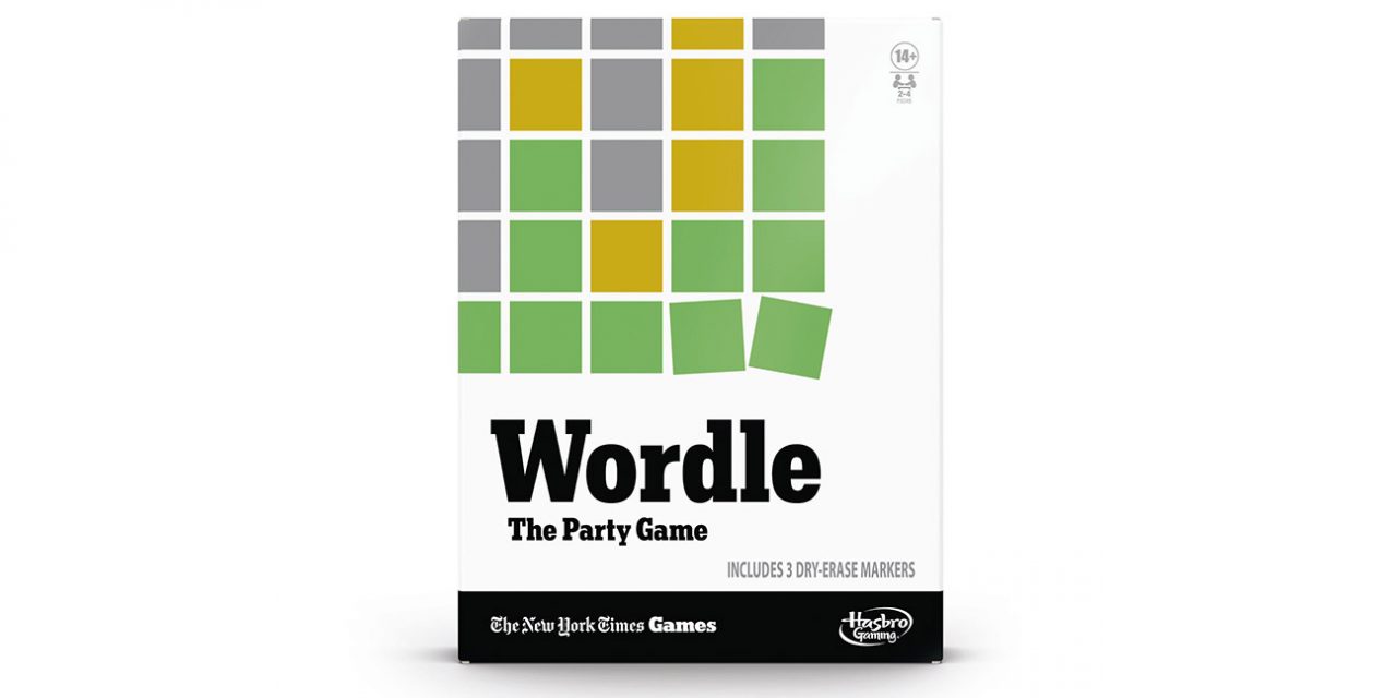 HASBRO BRING WORDLE TO LIFE WITH BOARD GAME