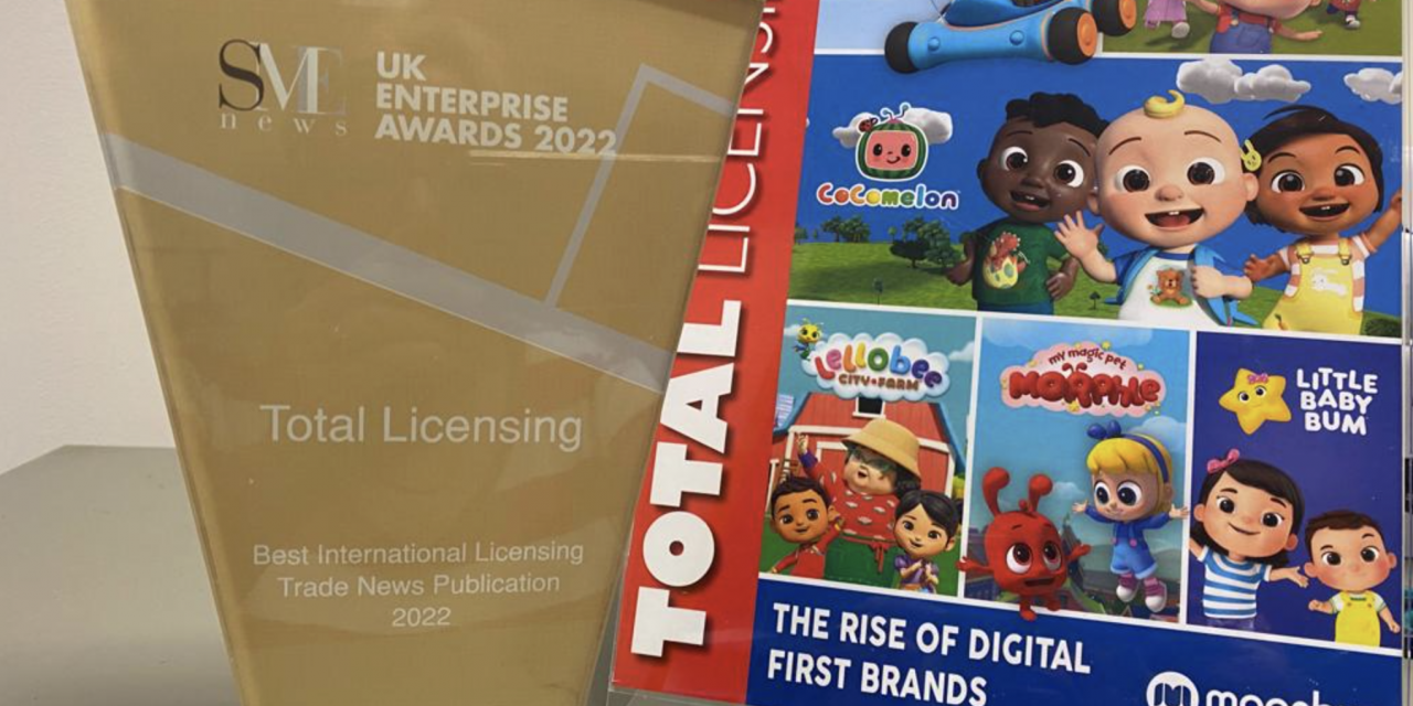 Total Licensing Wins Award