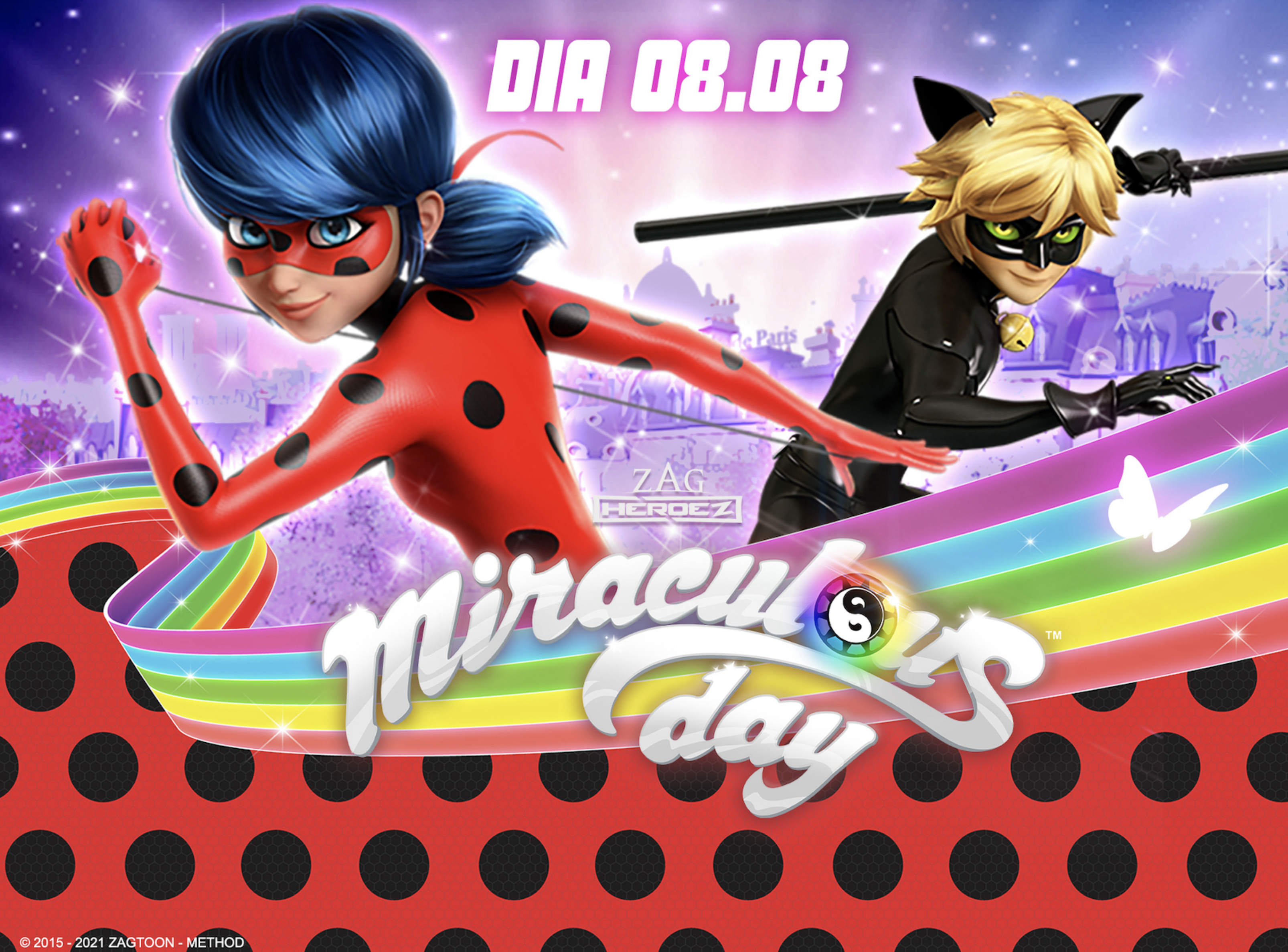 Miraculous Brasil- Ladybug e Cat Noir