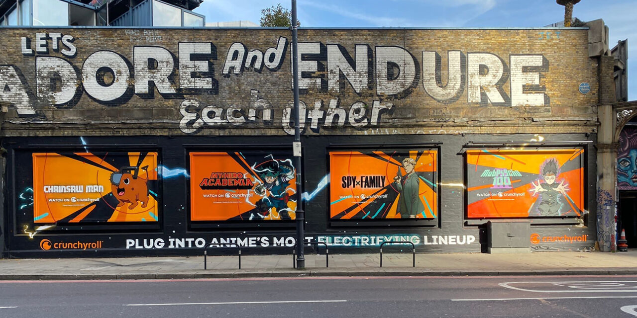 Shoreditch Mural from Crunchyroll