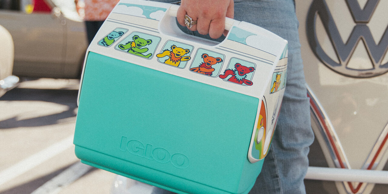 Grateful Dead and VW Igloo Cooler