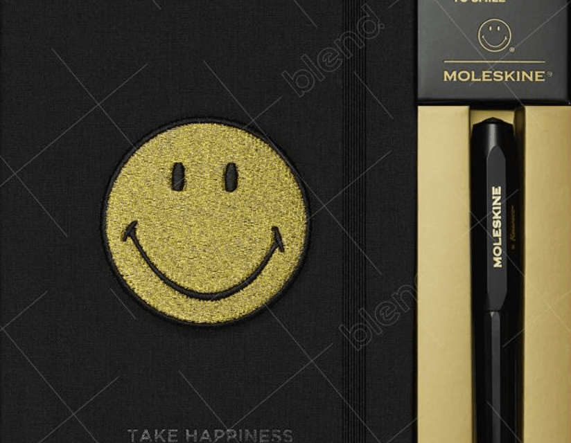 Smiley and Moleskine Join Forces