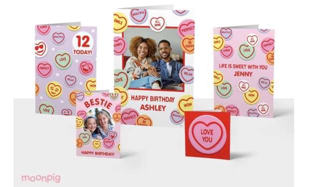 Moonpig Releases Love Hearts Collection