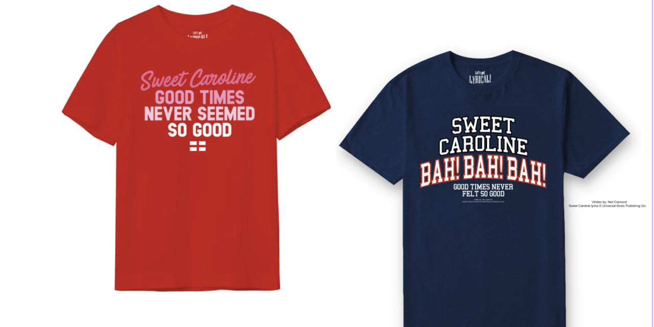 Sweet Caroline T-Shirts for Sale