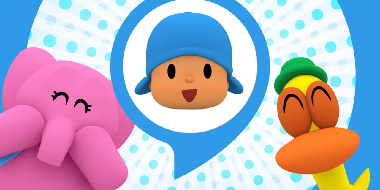 Drawings To Paint & Colour Pocoyo - Print Design 009