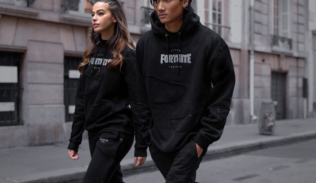 An Iconic New Clothing and Lifestyle Collection in Blvck Paris x Fortnite