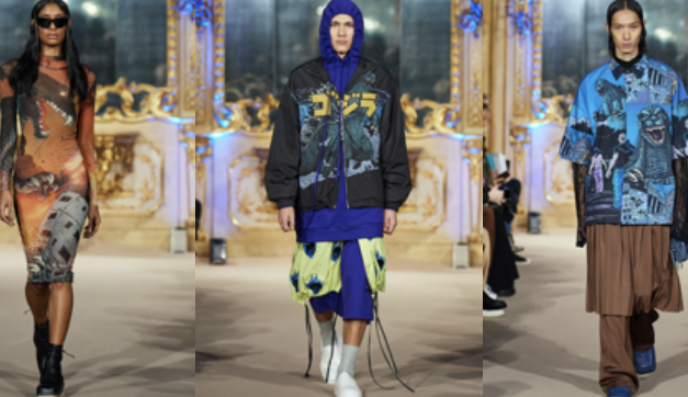 Dhruv Kapoor launches Godzilla collaboration on the catwalk during Milan Fashion Week