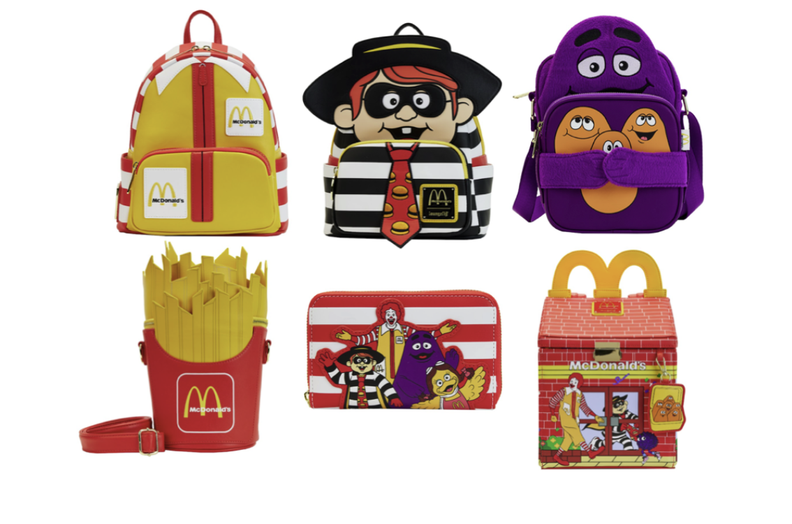 McDonalds Loungefly Cossbody Bag - French Fries