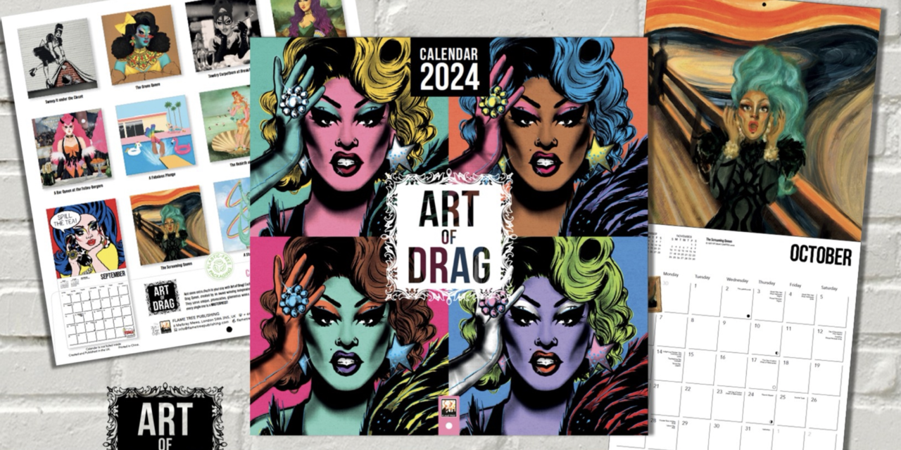 <em><strong>Flame Tree Publishing</strong></em><strong> glams up with Art of Drag from The London Studio</strong>