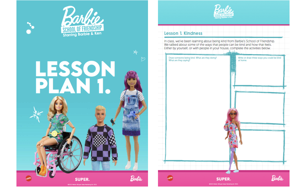 Barbie Launches Schools Resource in the UK