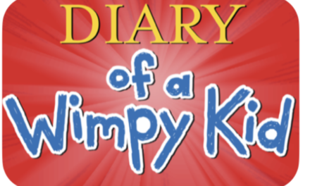 Amscan and Brands with Influence Sign for Wimpy Kid