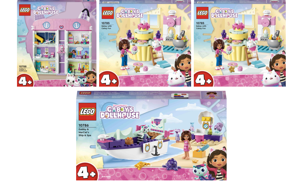 LEGO Teams with Gabby’s Dollhouse