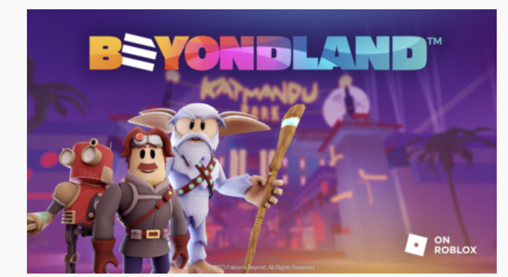 Falcon’s Beyond Announces Roblox Experience, BEYONDLAND