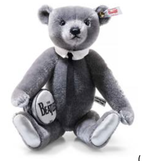 The Beatles Teddy bear by Steiff