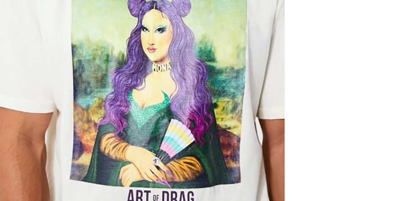 boohooman brings Art of Drag to t-shirts for the first time