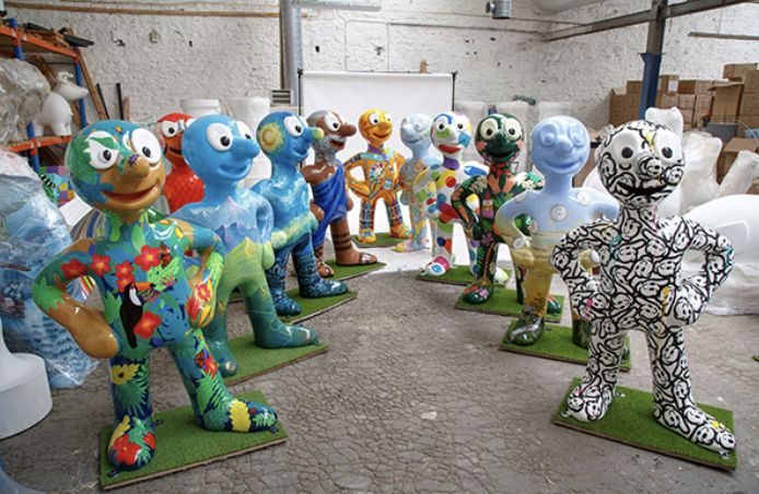 Whizz-Kidz teams up with Aardman to launch first step-free art trail in London 