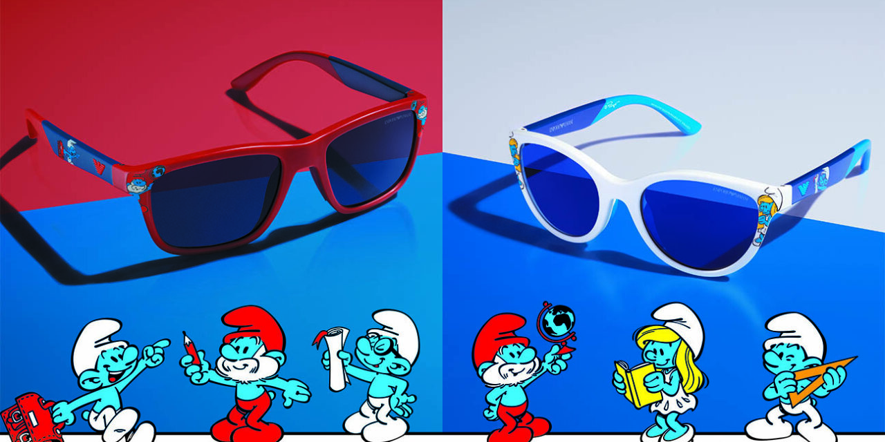 The Smurfs meet Emporio Armani