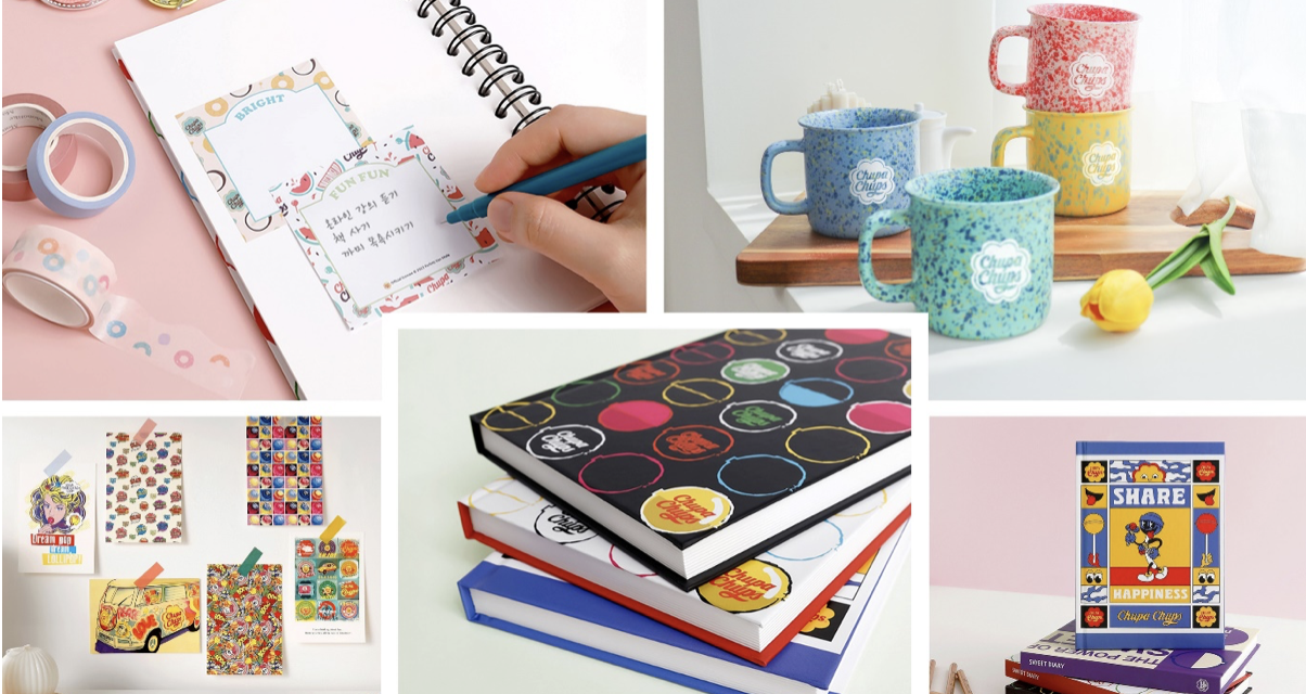 Chupa Chups launches stationery and home collection in South Korea