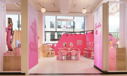 Barbie Turns London Pink