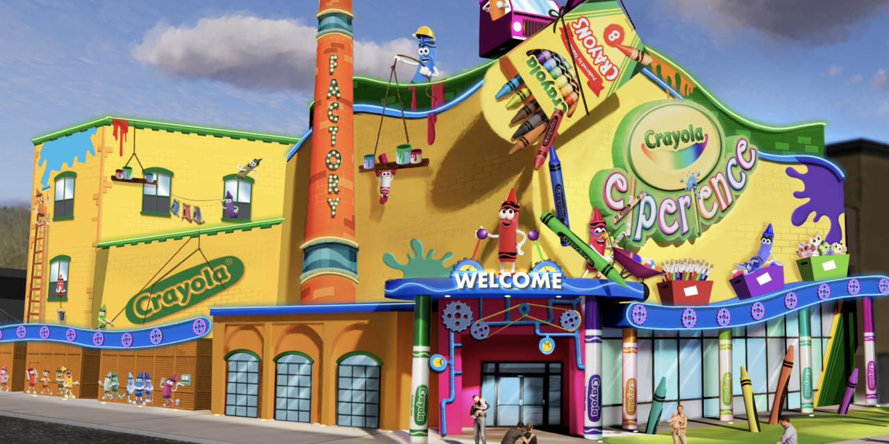 Newest Crayola Family Attraction Slated for Popular Vacation Destination in Tennessee