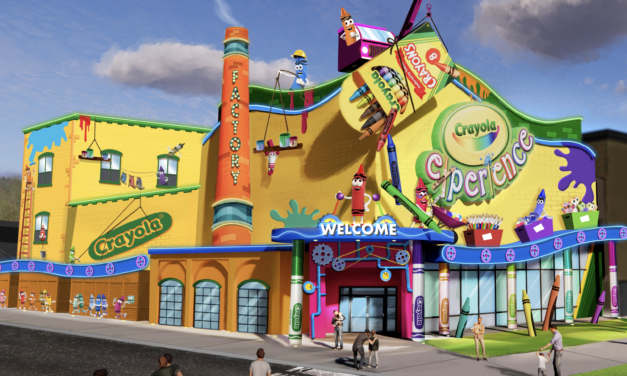 Newest Crayola Family Attraction Slated for Popular Vacation Destination in Tennessee