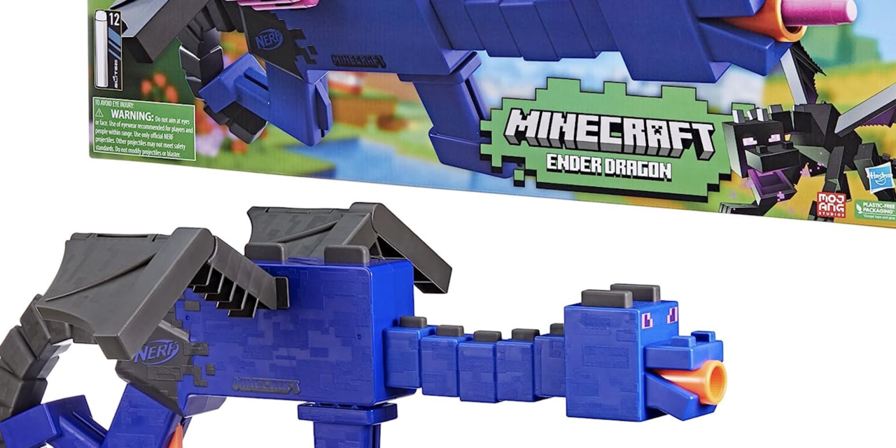 NERF Minecraft Blasters Are Now at Walmart - The Toy Book