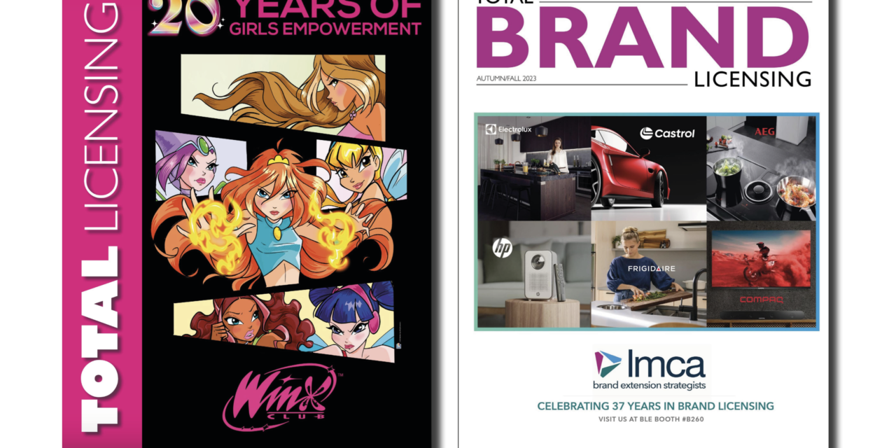 Live today! Total Licensing and Total Brand Licensing autumn/fall issues