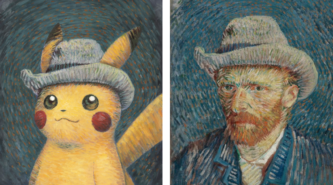 Van Gogh Museum Pairs with Pokémon