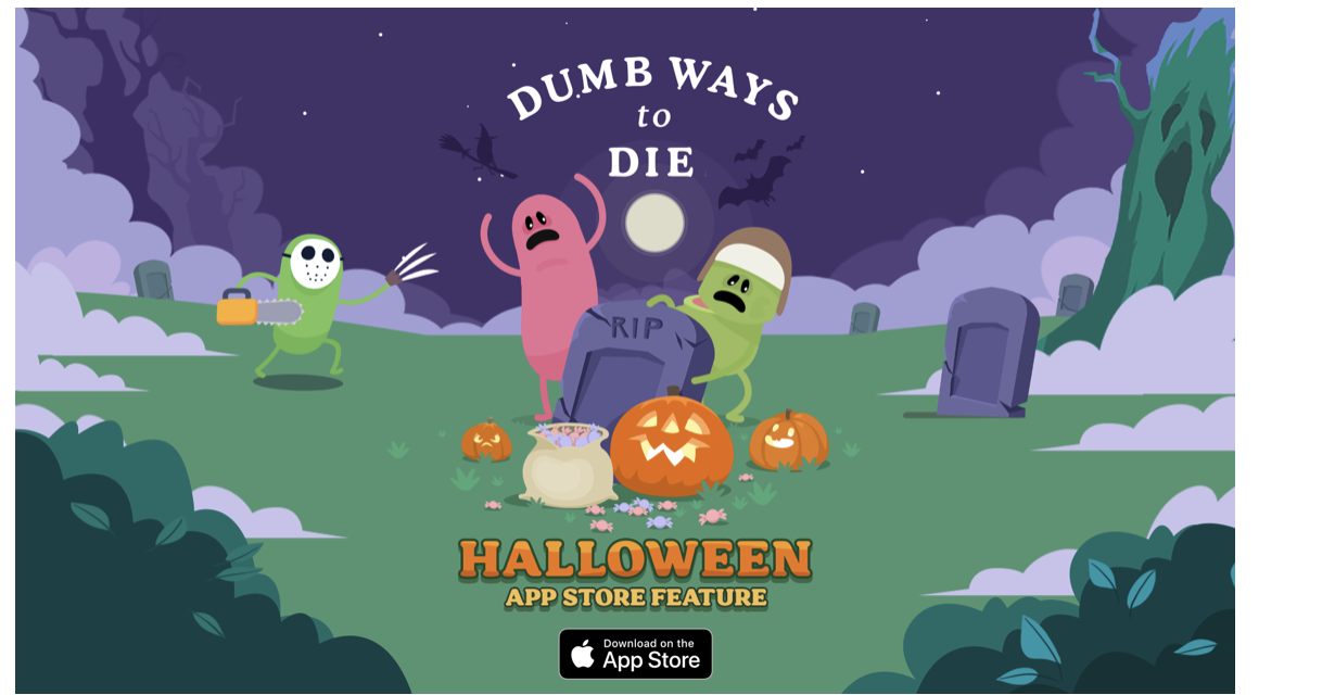 Dumb Ways to Die gets in the Halloween spirit with new LTEs and Scream-inspired short 