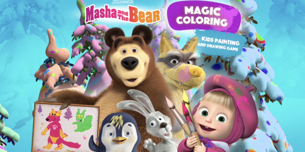 Animaccord Enhances Masha and the Bear Presence in the World of Mobile Apps and Games
