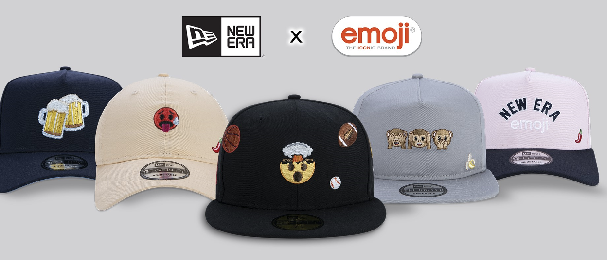 New Era teams with the emoji® brand to launch exclusive sportswear collaboration across Brazil ”