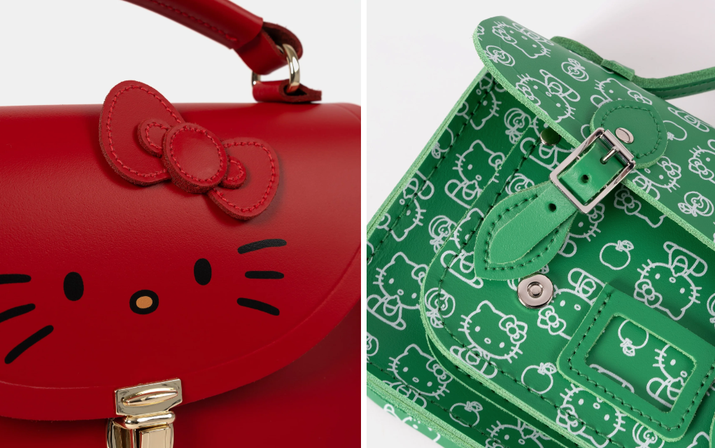 Cambridge Satchel teams with Hello Kitty