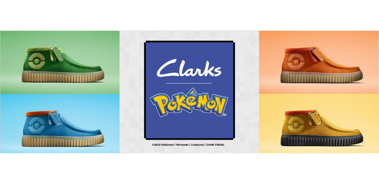  Clarks Torhill x Pokémon