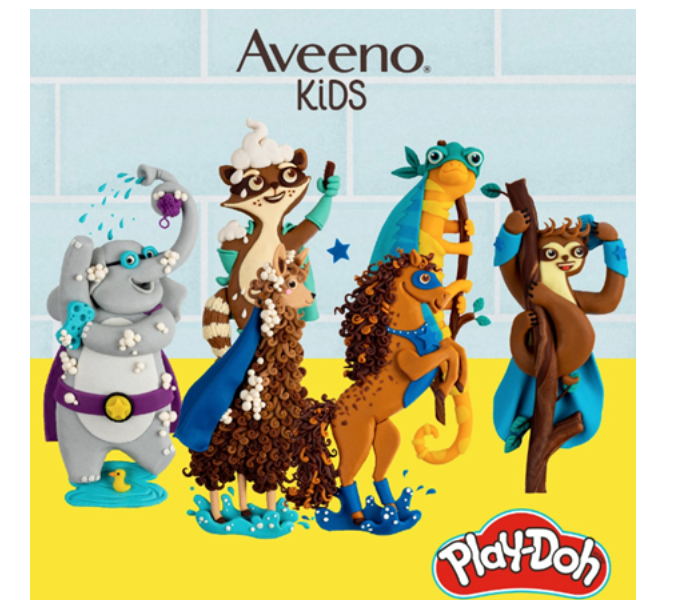 PLAY-DOH and Aveeno Kids Team Up for Holiday Sweepstakes
