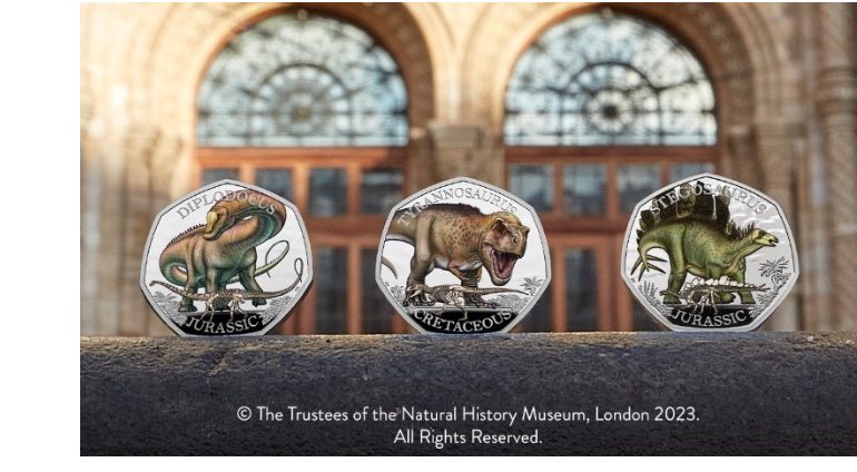 Natural History Museum launches third coin collection with The Royal Mint 
