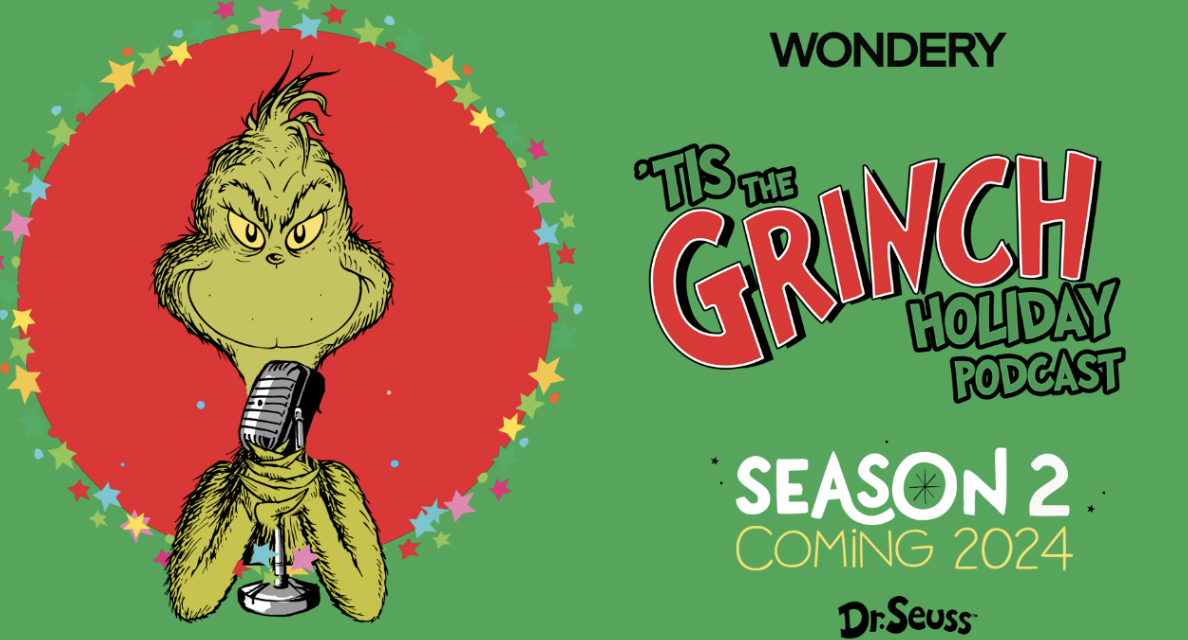 Wondery Greenlights Second Season of Original Podcast “‘Tis The Grinch Holiday Podcast” with Saturday Night Live’s James Austin Johnso