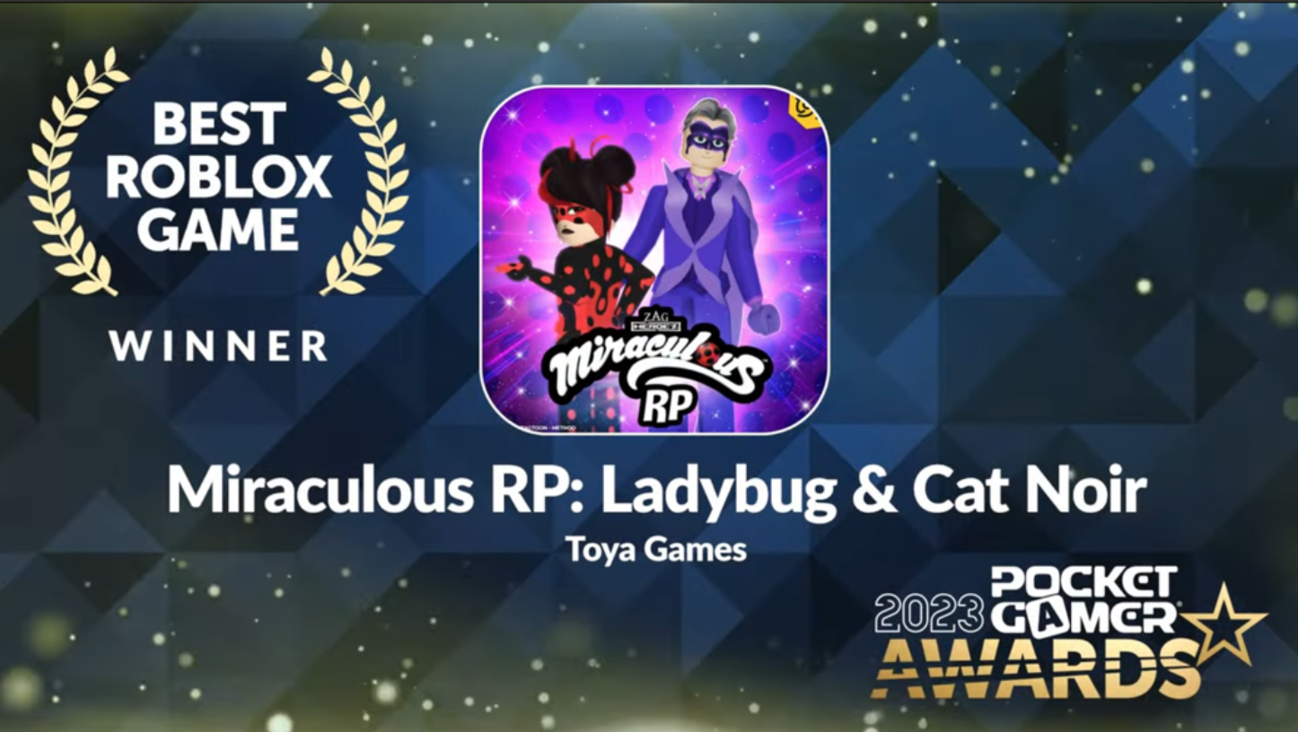 Quests of Ladybug & Cat Noir Wins Best Roblox Game of 2023